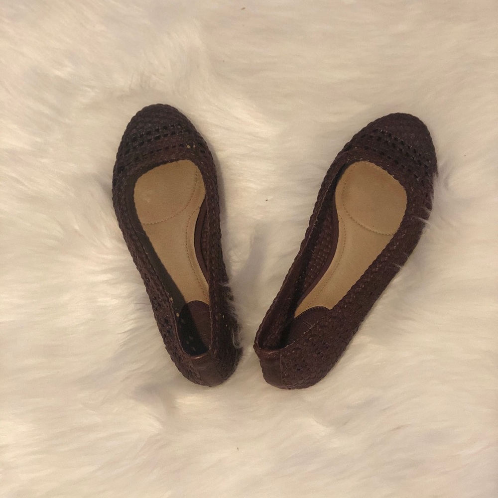 Frye Flats Size 8 Brown (used)